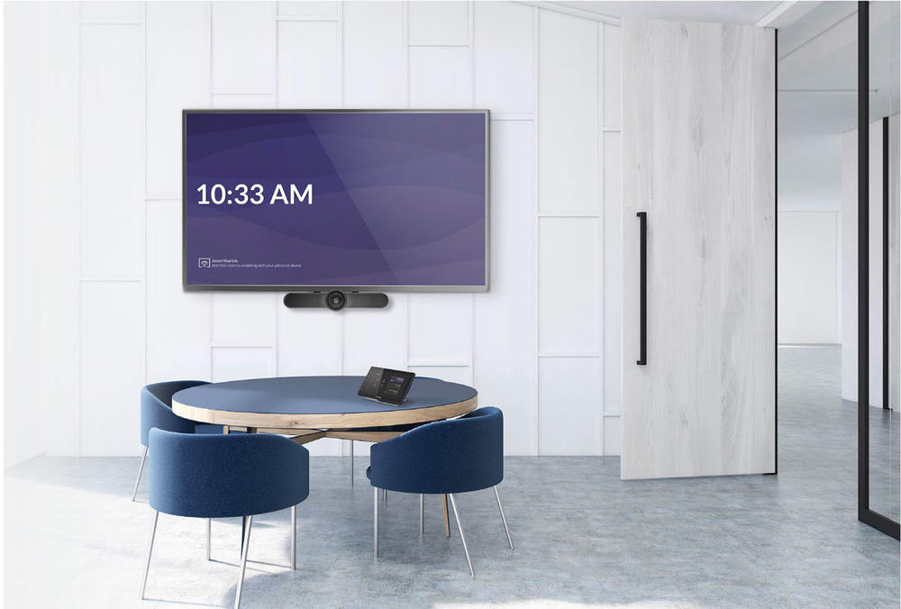 logitech + crestron in small conference room solution